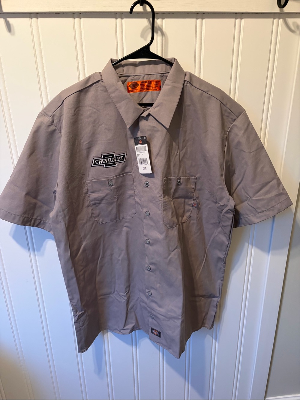 Dickies Chevrolet Men's Workwear Shirt SZ  2XL Mechanics Racing